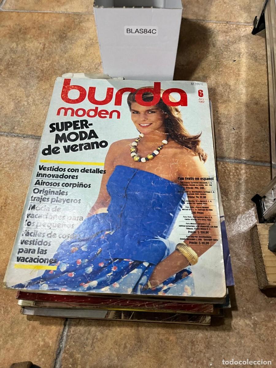 Coleccionismo de Revistas y Peri&oacute;dicos: BLAS84C | Burda Moden n&ordm; 6, junio 1986 | Burda | Moda de playa, ba&ntilde;adores y trajes de sol.