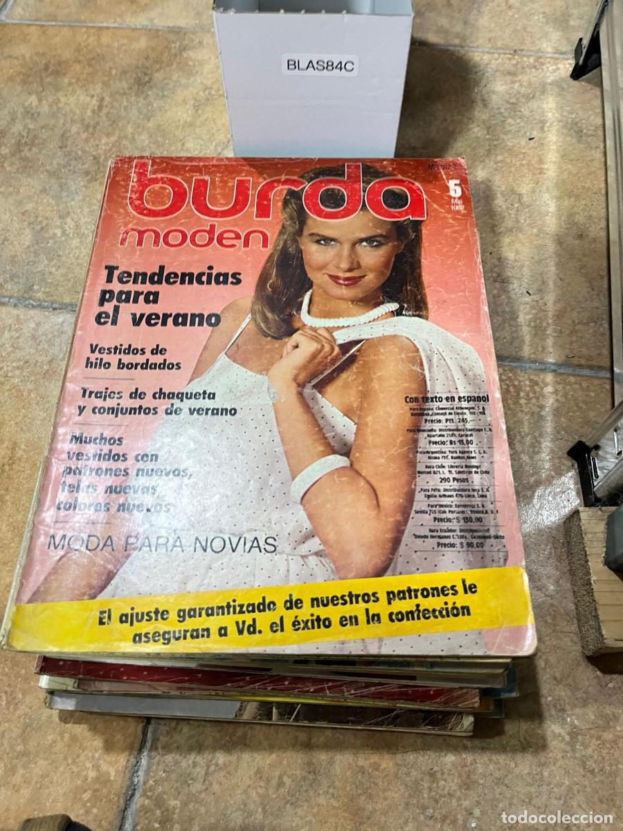 Coleccionismo de Revistas y Peri&oacute;dicos: BLAS84C | Burda Moden n&ordm; 5, mayo 1982 | Burda | Tendencias de verano, vestidos y moda para novias.