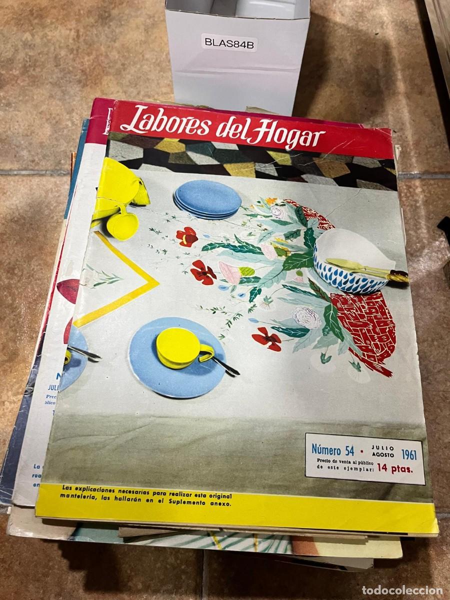 Coleccionismo de Revistas y Peri&oacute;dicos: BLAS84B Labores del Hogar, n.&ordm; 54, julio-agosto 1961.