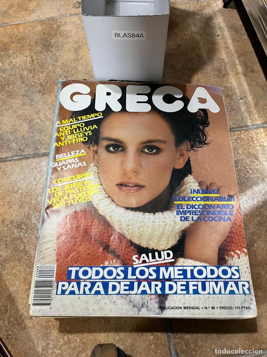 Coleccionismo de Revistas y Peri&oacute;dicos: BLAS84A REVISTA GRECA REVISTA DE COSTURA 82 DEJAR DE FUMAR