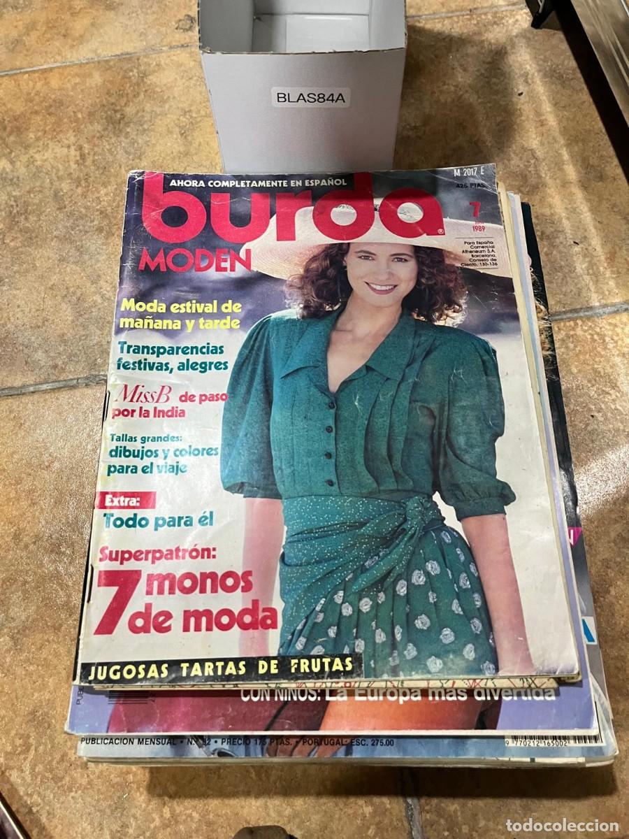 Coleccionismo de Revistas y Peri&oacute;dicos: BLAS84A REVISTA BURDA MODERN REVISTA DE COSTURA 7 1989
