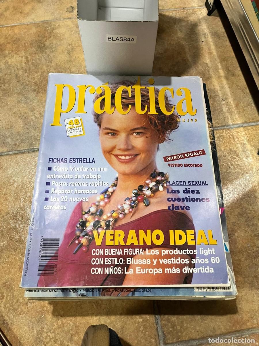 Coleccionismo de Revistas y Peri&oacute;dicos: BLAS84A REVISTA PRACTICA 27 1991 MODA COSTURA PATRONES
