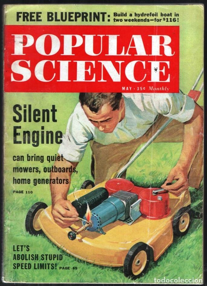 Coleccionismo de Revistas y Peri&oacute;dicos: 1960 MAYO DICIEMBRE POPULAR SCIENCE MISSILE KILLS MISSILE IN AIR - CORVAIR STORIES 260 P INGLES
