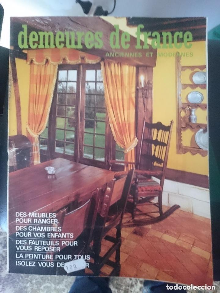 Coleccionismo de Revistas y Peri&oacute;dicos: DEMEURES DE FRANCE, ANCIENNES ET MODERNES, N&ordm; 50, A&Ntilde;O 1973, EN FRANCES TAMA&Ntilde;O MUY GRANDE