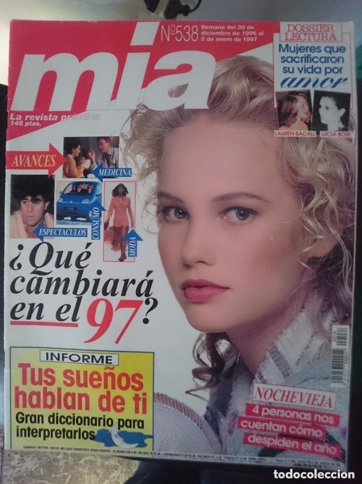 Coleccionismo de Revistas y Peri&oacute;dicos: MIA - N 538 DEL 30 DICIEMBRE 1996 AL 5 ENERO 1997