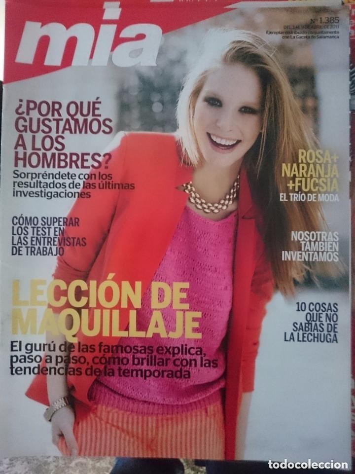 Coleccionismo de Revistas y Peri&oacute;dicos: MIA - N 1.385 - DEL 3 AL 9 ABRIL 2013 Lecci&oacute;n de maquillaje Nosotras tambi&eacute;n inventamos 10 cosas