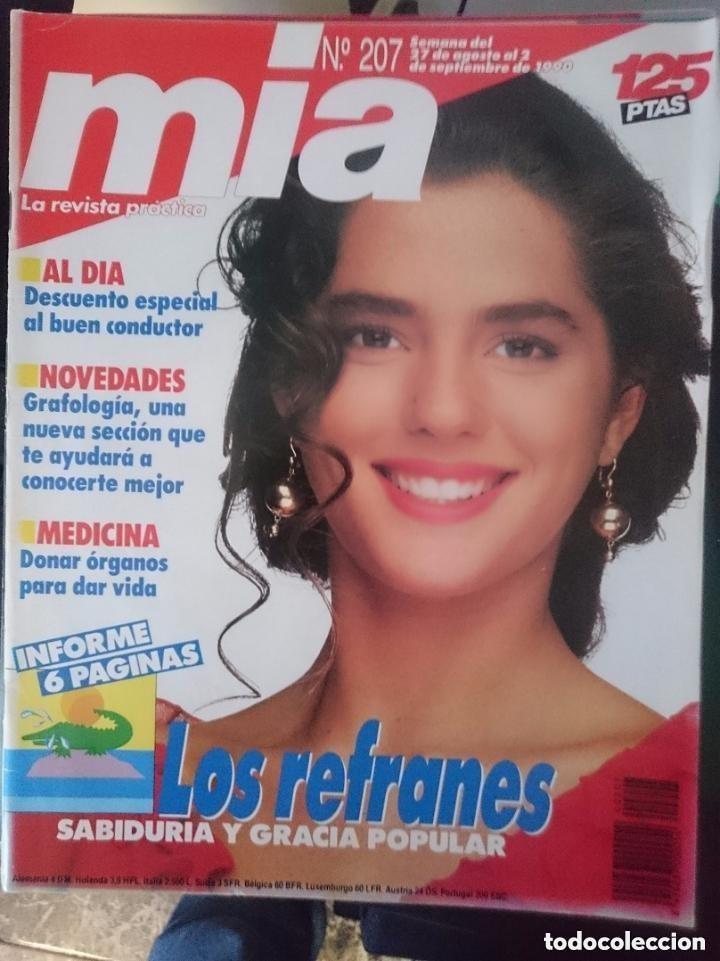 Coleccionismo de Revistas y Peri&oacute;dicos: MIA - N 207 -DEL 27 AGOSTO AL 2 SEPTIEMBRE 1990 -CON PUBLICIDAD DE LA EPOCA-NOTICIAS-ETC