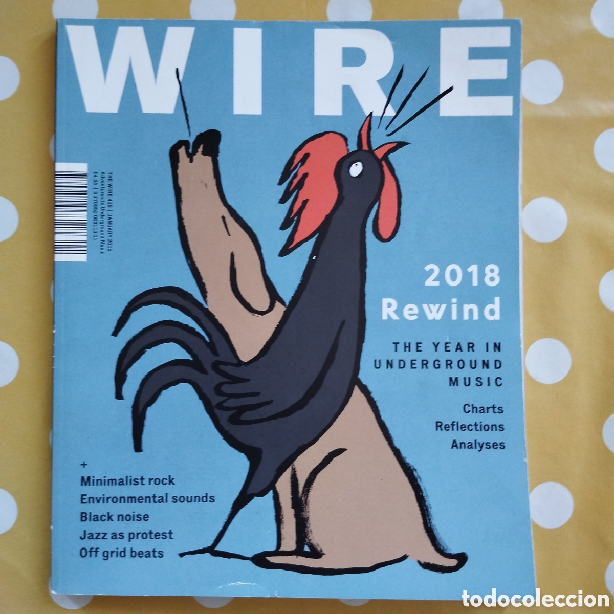 Coleccionismo de Revistas y Peri&oacute;dicos: THE WIRE 2018 REWIND JANUARY 2019 419 ADVENTURES IN SOUND AND MUSIC