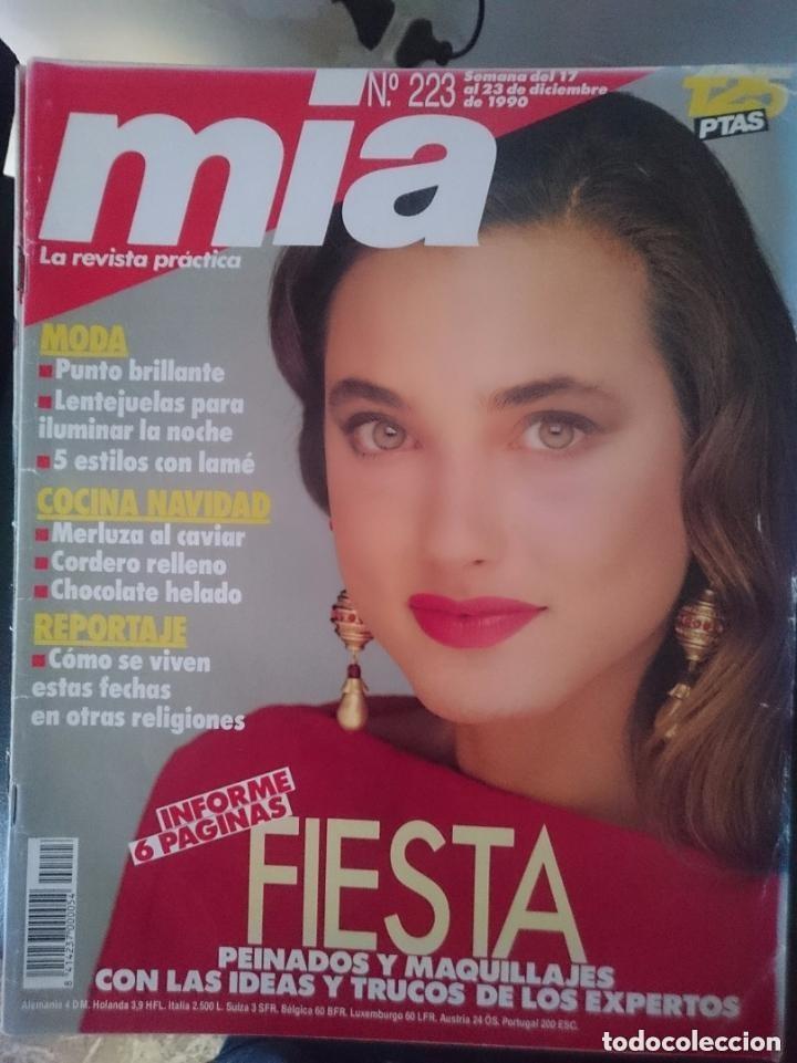 Coleccionismo de Revistas y Peri&oacute;dicos: MIA - N 223 DEL 17 AGOSTO AL 23 DICIEMBRE 1990 -CON PUBLICIDAD DE LA EPOCA-NOTICIAS-ETC