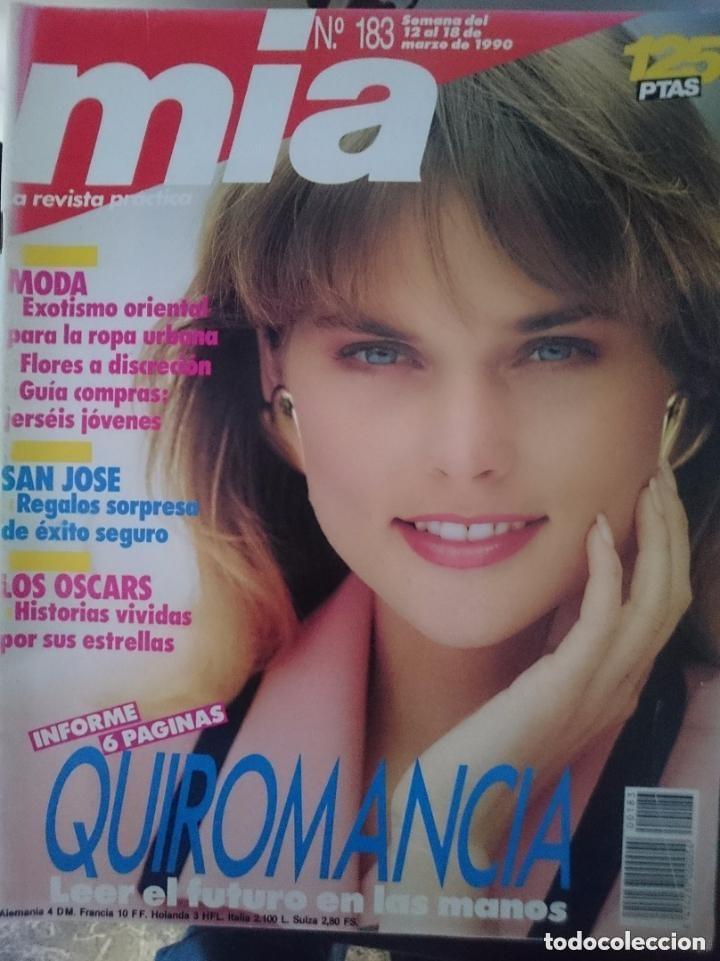 Coleccionismo de Revistas y Peri&oacute;dicos: MIA - N 183 -DEL 12 AL 18 FEBRERO 1990 -CON PUBLICIDAD DE LA EPOCA-NOTICIAS-ETC