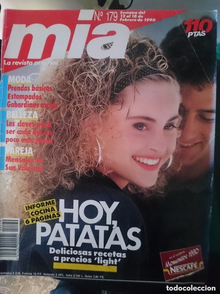 Coleccionismo de Revistas y Peri&oacute;dicos: MIA - N 179 DEL 12 AL 18 FEBRERO 1990 -CON PUBLICIDAD DE LA EPOCA-NOTICIAS-ETC