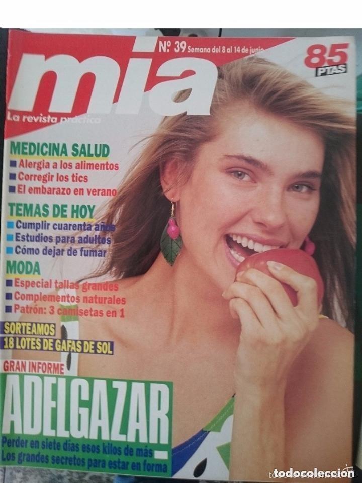 Coleccionismo de Revistas y Peri&oacute;dicos: MIA N 39 DEL 8 AL 14 DE JUNIO DE 1987 -CON PUBLICIDAD DE LA EPOCA -NOTICIAS-ETC