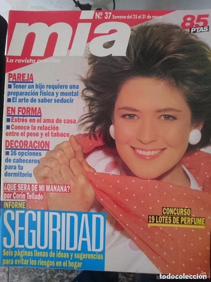 Coleccionismo de Revistas y Peri&oacute;dicos: MIA N 37 DEL 25 AL 31 DE MAYO DE 1987 -CON PUBLICIDAD DE LA EPOCA -NOTICIAS-ETC