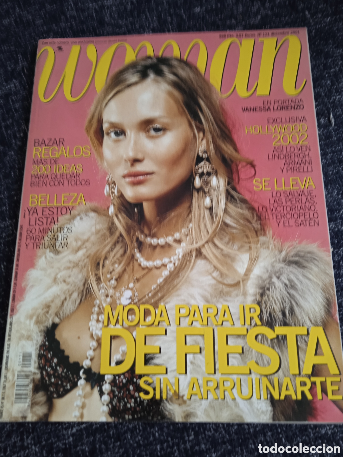 Coleccionismo de Revistas y Peri&oacute;dicos: REVISTA WOMAN N&ordm; 111 DICIEMBRE 2001 -VANESSA LORENZO,