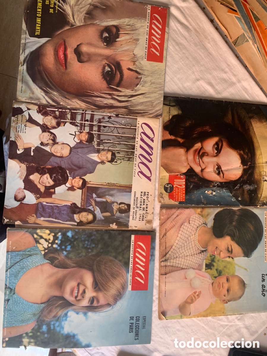 Coleccionismo de Revistas y Peri&oacute;dicos: Lote de revistas antiguas &ldquo;Ama a&ntilde;os 64-65&rdquo;