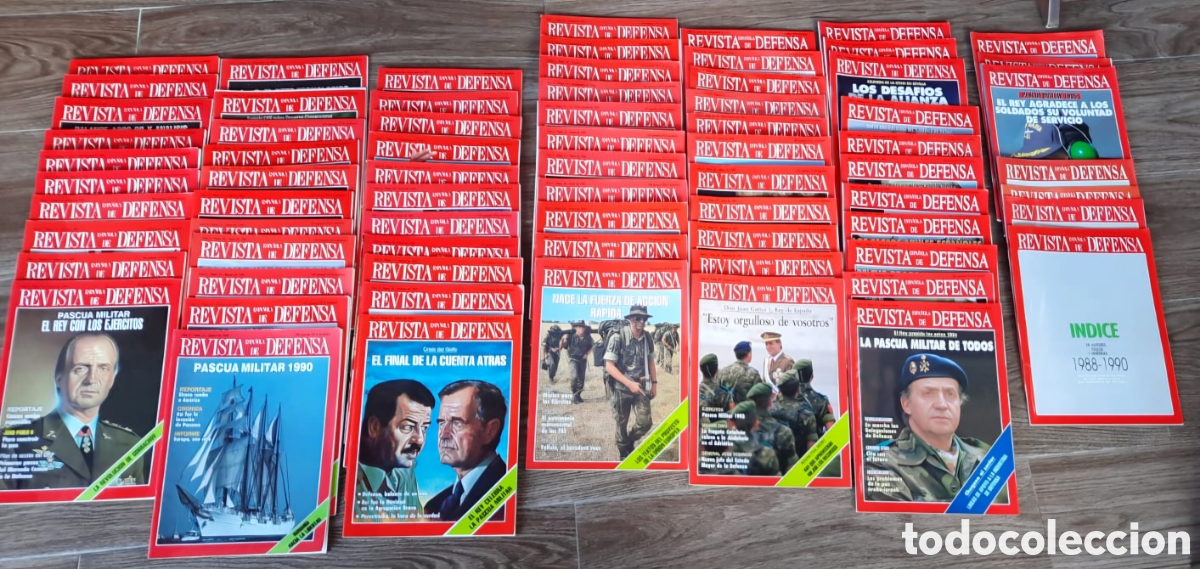 Coleccionismo de Revistas y Peri&oacute;dicos: Colecci&oacute;n revistas defensa