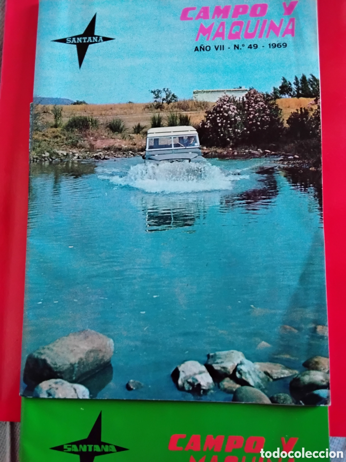 Coleccionismo de Revistas y Peri&oacute;dicos: DOS REVISTAS CAMPO Y M&Aacute;QUINA. SANTANA. A&Ntilde;O VII N&ordm; 48 Y 49 1969