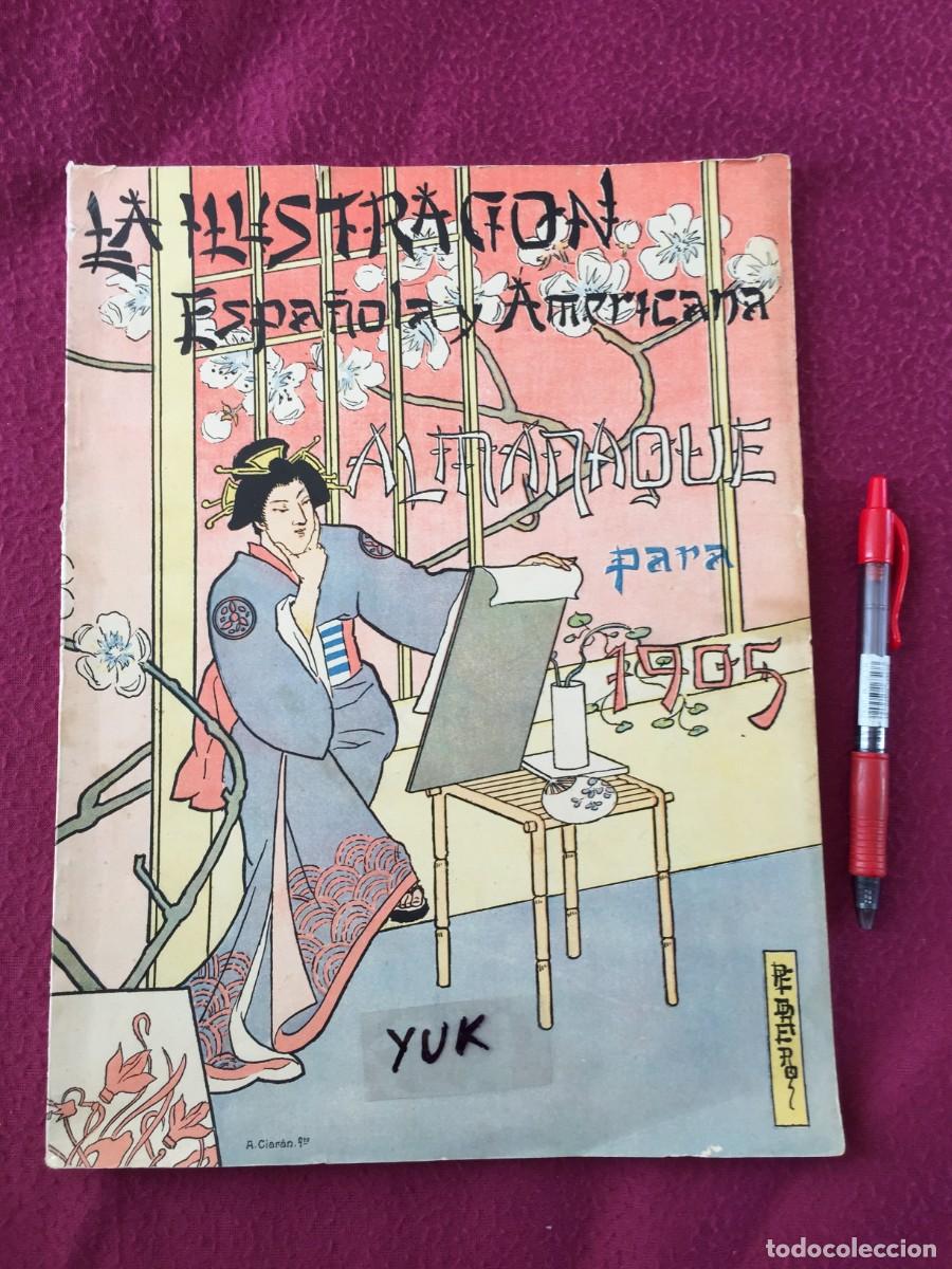 Coleccionismo de Revistas y Peri&oacute;dicos: La Ilustraci&oacute;n Espa&ntilde;ola y Americana, Almanaque para 1905