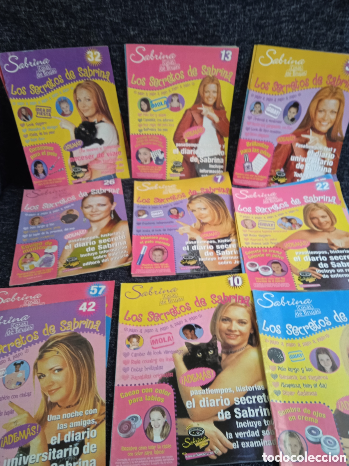 Coleccionismo de Revistas y Peri&oacute;dicos: SABRINA COSAS DE BRUJAS -LOS SECRETOS DE SABRINA -LOTE DE 20 FASCICULOS
