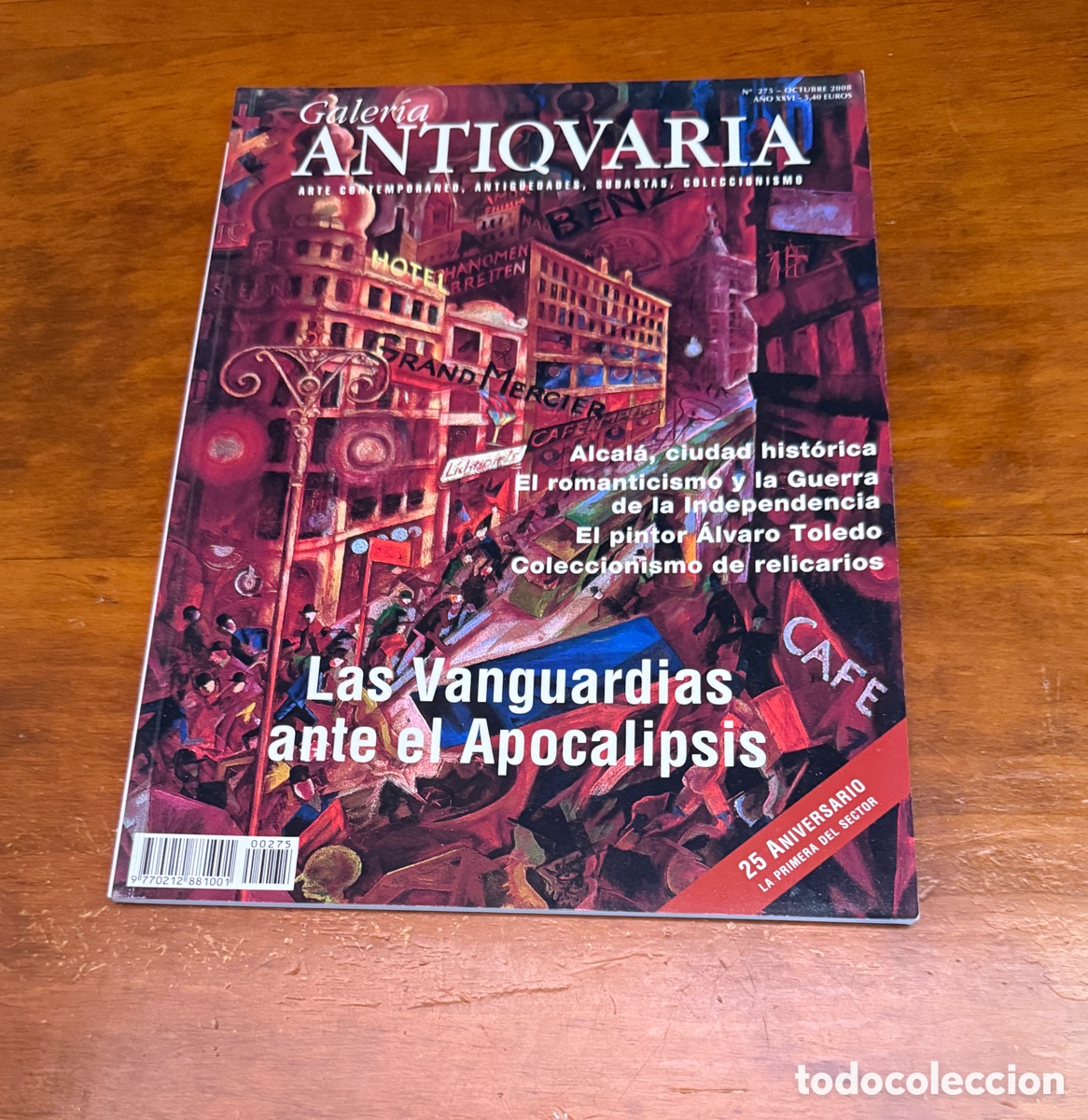Coleccionismo de Revistas y Peri&oacute;dicos: Revista Galer&iacute;a Antiqvaria n&ordm; 275 Octubre 2008 | Arte y Antig&uuml;edades