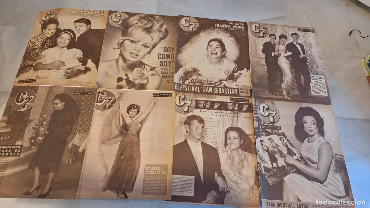 Coleccionismo de Revistas y Peri&oacute;dicos: Revistas Cine en 7 dias