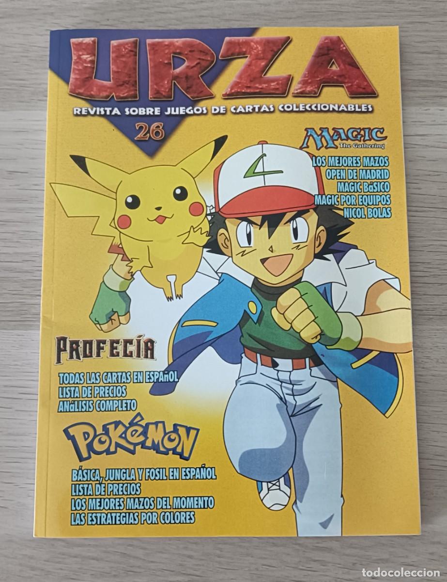 Sammeln von Zeitschriften und Zeitungen: URZA, N&uacute;m 26, Revista sobre juegos de Cartas Coleccionables, Magic The Gathering, POKEMON etc, 2000