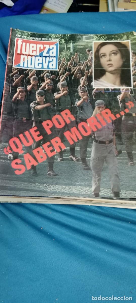 Coleccionismo de Revistas y Peri&oacute;dicos: Fuerza nueva n 674. &ldquo;Que por saber morir...&rdquo;. 8 diciembre 1979 E-ABU