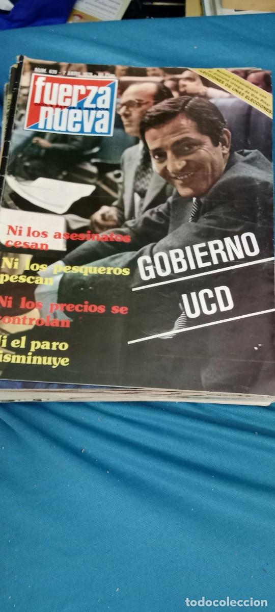Coleccionismo de Revistas y Peri&oacute;dicos: N&ordm; 639 A&Ntilde;O 1979. GOBIERNO UCD. FUERZA NUEVA REVISTA . E-ABU