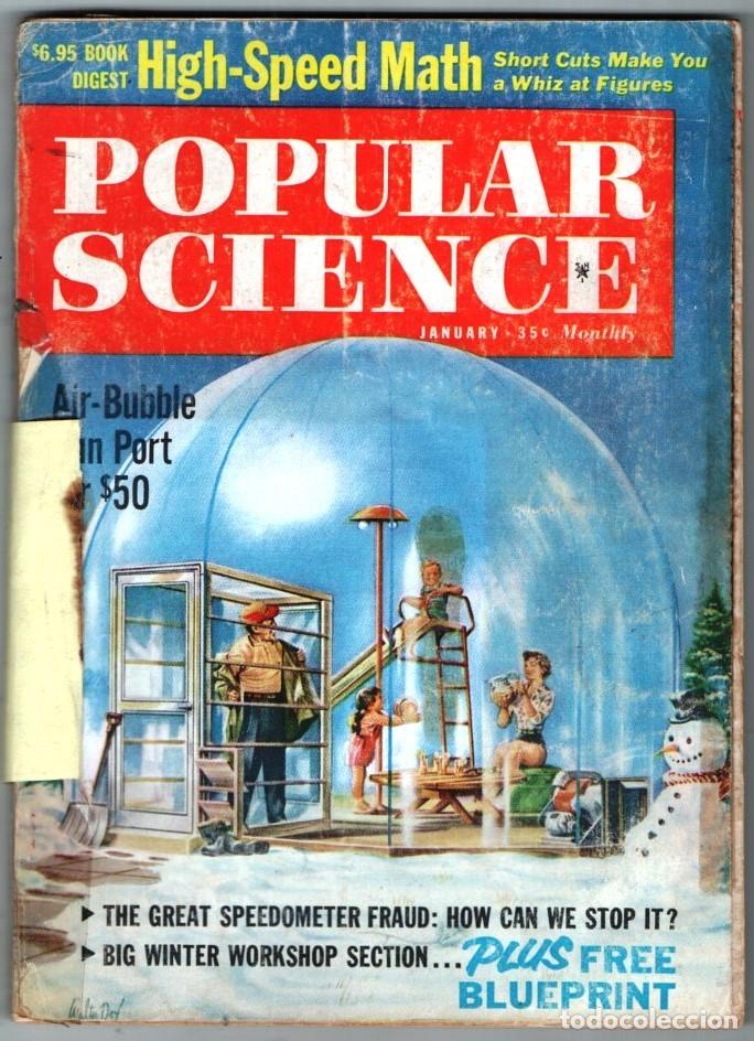 Coleccionismo de Revistas y Peri&oacute;dicos: 1961 ENERO POPULAR SCIENCE FORD FAIRLANE PONTIAC MERCURY FORD VICTORIA CHEVROLET 250 P INGLES