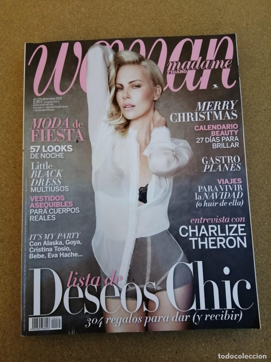 Coleccionismo de Revistas y Peri&oacute;dicos: REVISTA WOMAN (NUMERO 231) CHARLIZE THERON