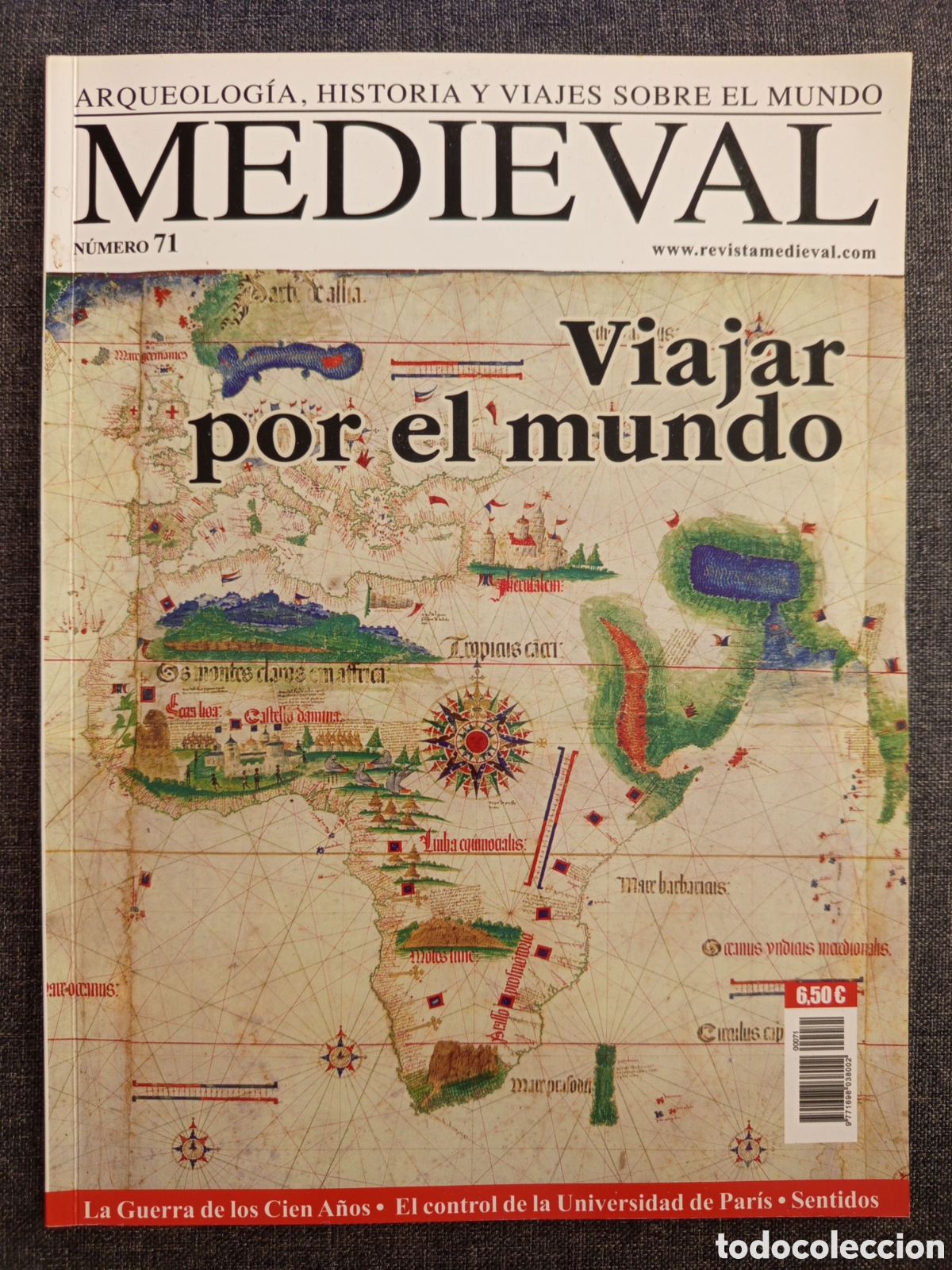 Coleccionismo de Revistas y Peri&oacute;dicos: REVISTA MEDIEVAL N&deg; 71(VIAJAR POR EL MUNDO / LA GUERRA DE LOS CIEN A&Ntilde;OS)