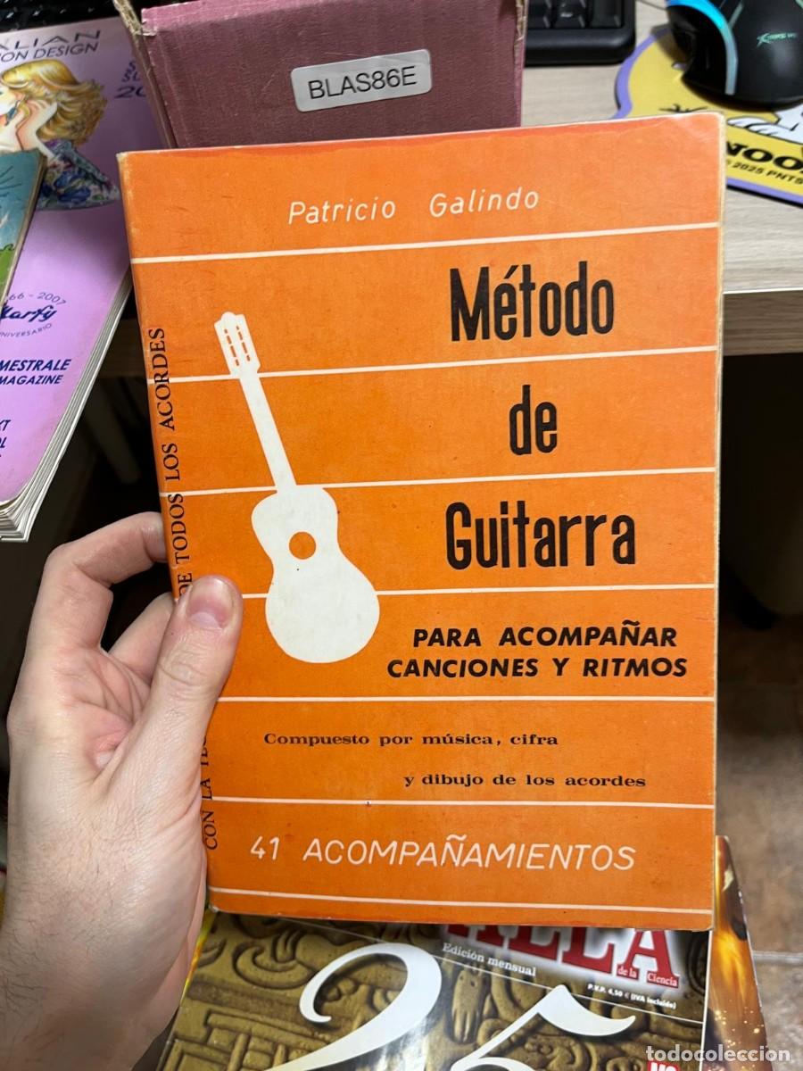 Coleccionismo de Revistas y Peri&oacute;dicos: BLAS86E Patricio Galindo M&eacute;todo de T Guitarra RE TODOS LOS ACORDES PARA ACOMPA&Ntilde;AR CANCIONES Y