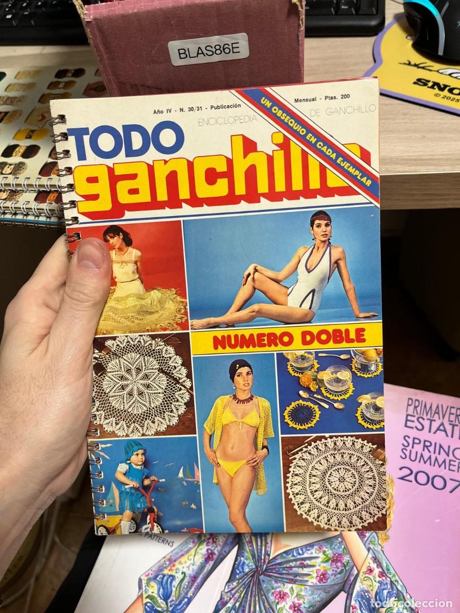 Sammeln von Zeitschriften und Zeitungen: BLAS86E REVISTA todo ganchillo A&ntilde;o IV - N. 30/31 -