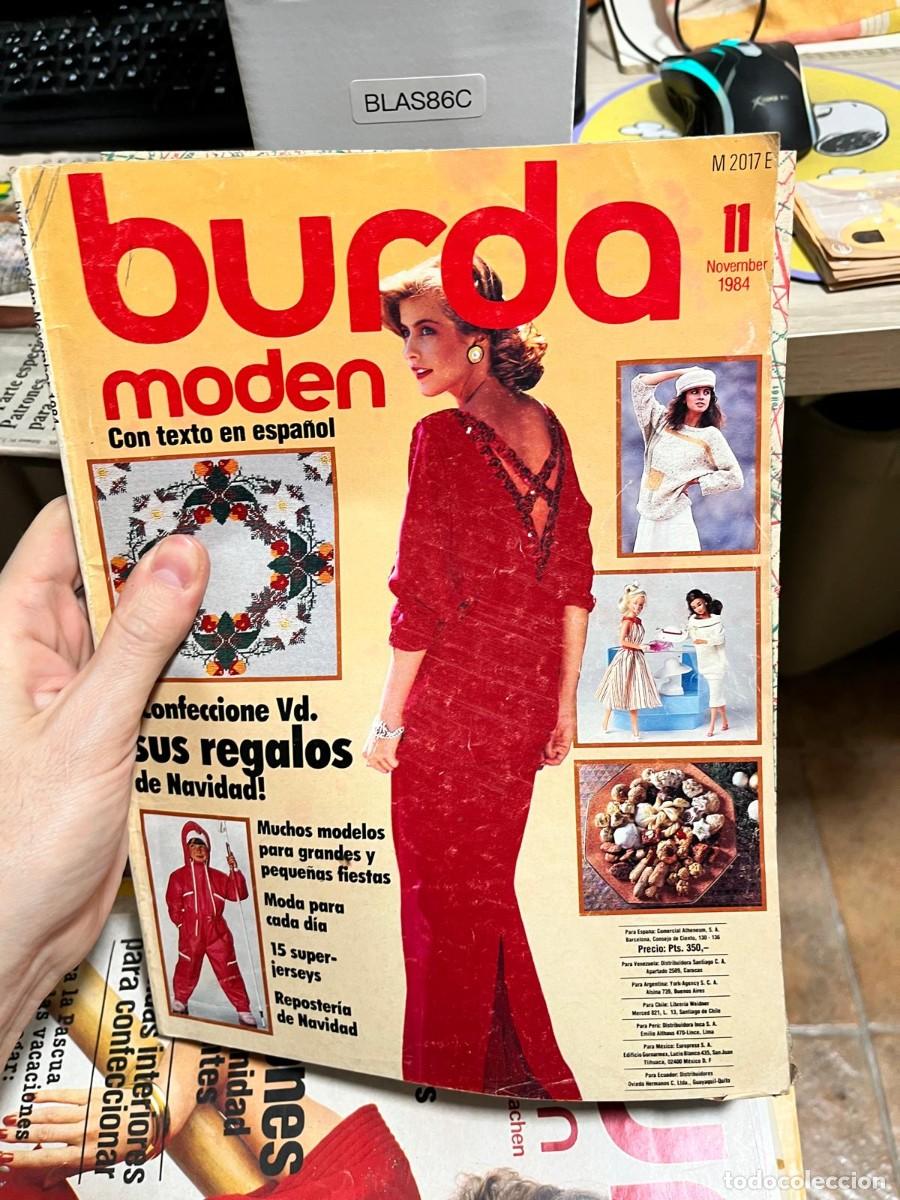 Coleccionismo de Revistas y Peri&oacute;dicos: BLAS86C revista burda moden Con texto en espa&ntilde;ol 11 -1984
