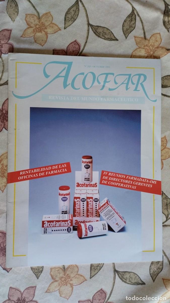 Coleccionismo de Revistas y Peri&oacute;dicos: REVISTA ACOFAR n&ordm; 315 - octubre 1993