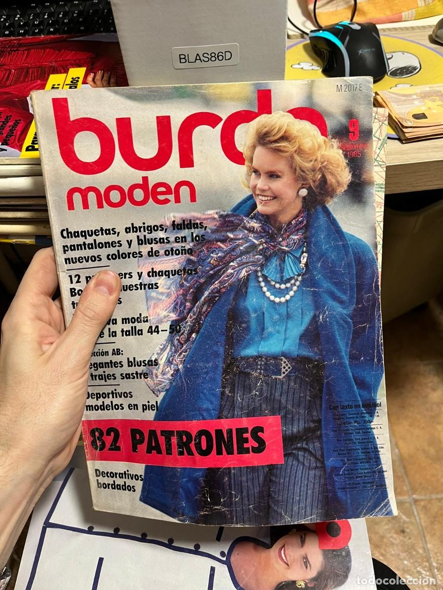 Coleccionismo de Revistas y Peri&oacute;dicos: BLAS86C reviata burda moden Con texto en espa&ntilde;ol 9-1985