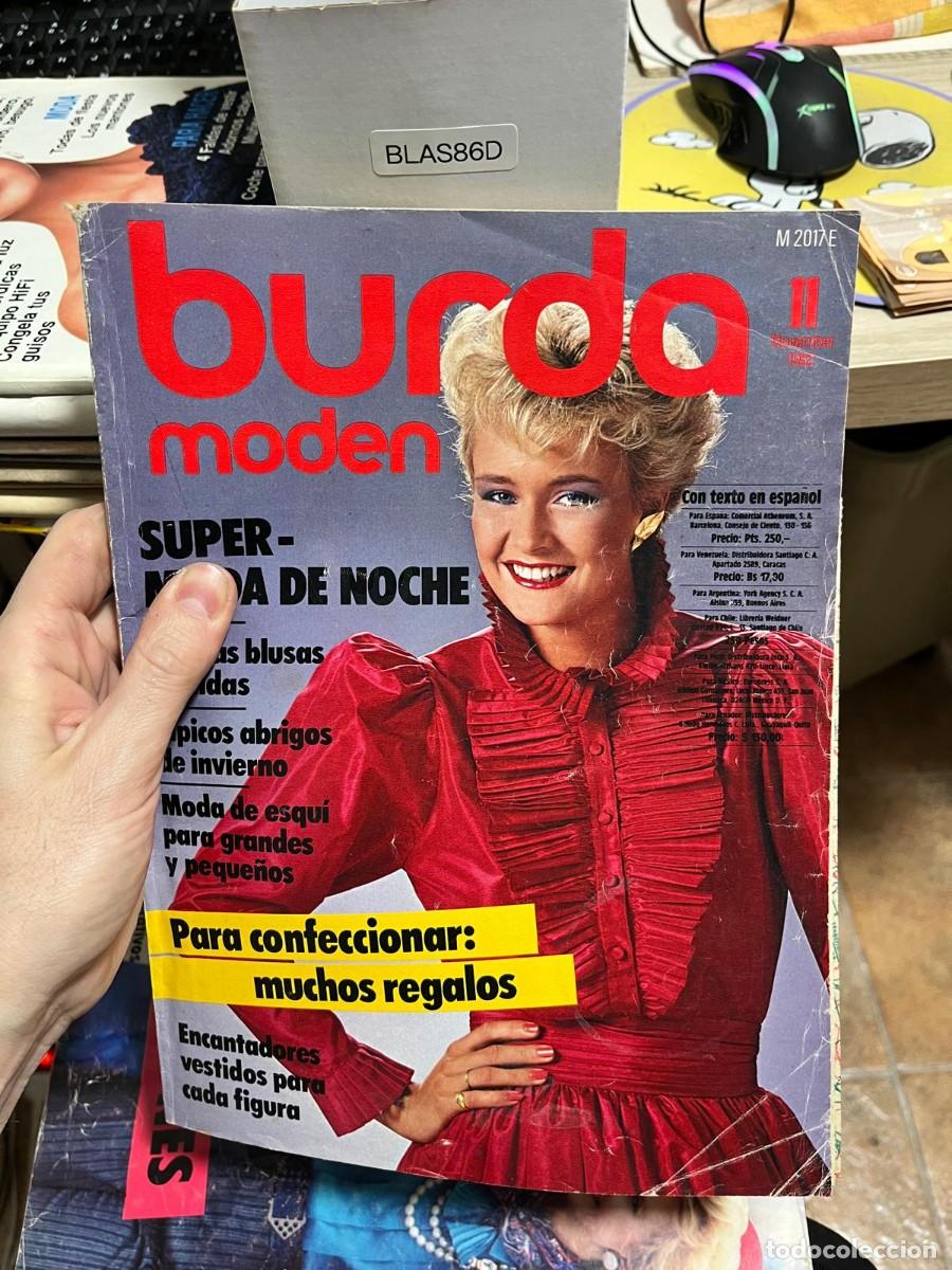 Coleccionismo de Revistas y Peri&oacute;dicos: BLAS86C reviata burda moden Con texto en espa&ntilde;ol 11-1982