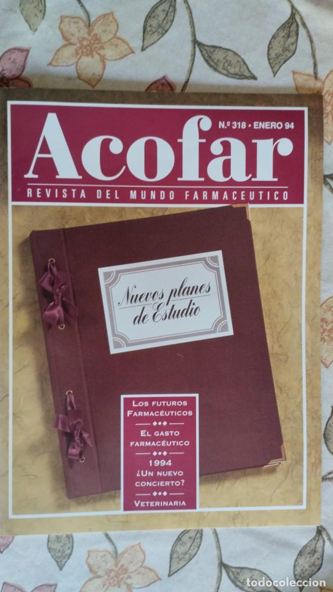 Coleccionismo de Revistas y Peri&oacute;dicos: REVISTA ACOFAR n&ordm; 318 - enero 1994