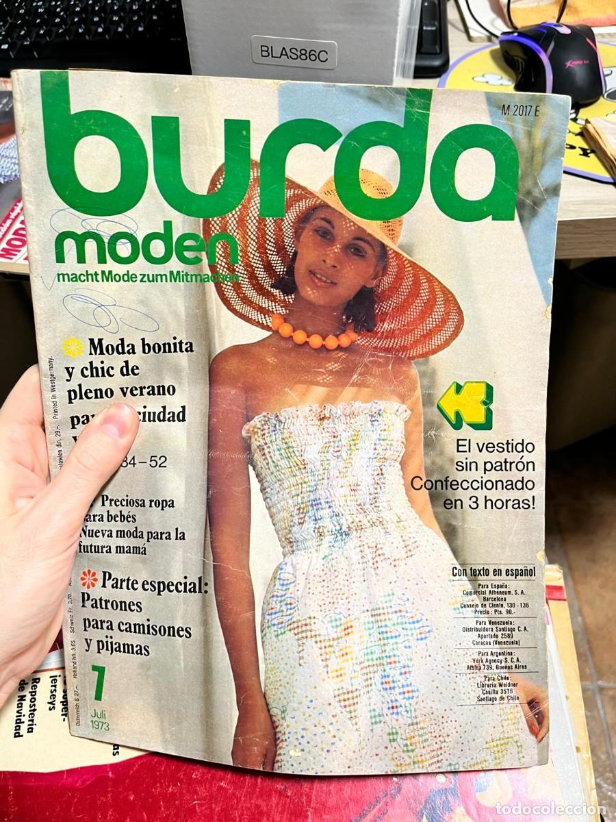 Coleccionismo de Revistas y Peri&oacute;dicos: BLAS86C reviata burda moden Con texto en espa&ntilde;ol 7-1973
