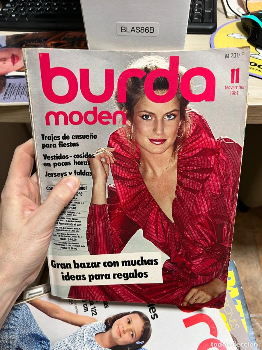 Coleccionismo de Revistas y Peri&oacute;dicos: BLAS86C reviata burda moden Con texto en espa&ntilde;ol 11-1981