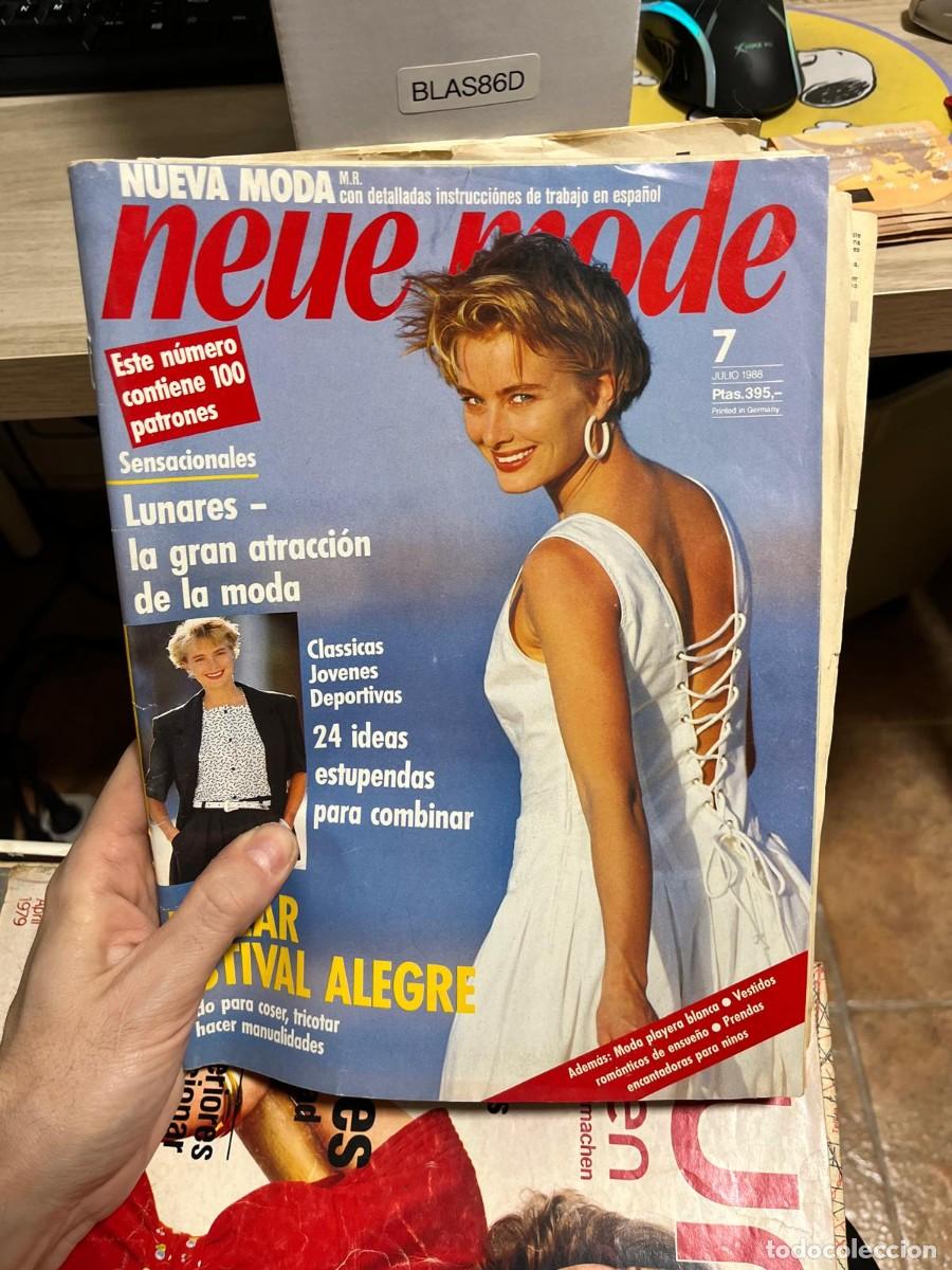 Coleccionismo de Revistas y Peri&oacute;dicos: BLAS86C revista neue mode 7-1988