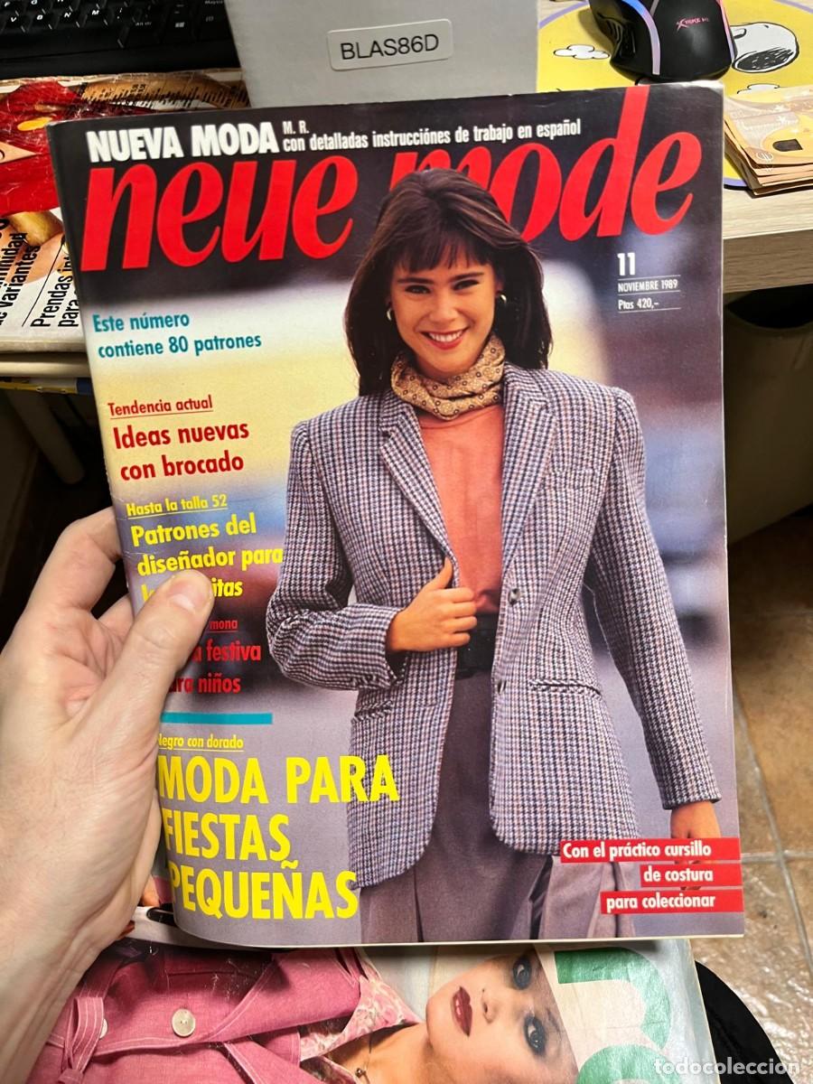 Coleccionismo de Revistas y Peri&oacute;dicos: BLAS86C revista neue mode 11-1989