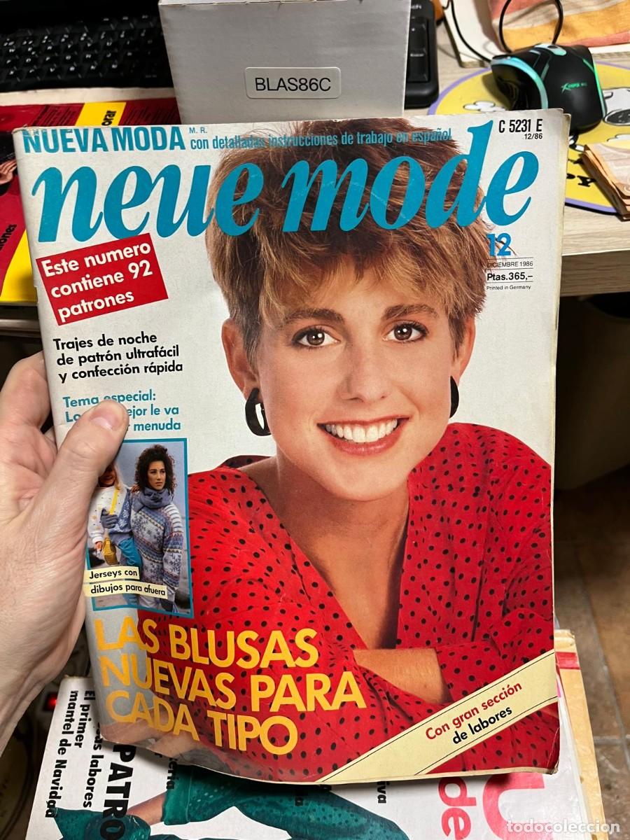 Coleccionismo de Revistas y Peri&oacute;dicos: BLAS86C revista neue mode 12-1986