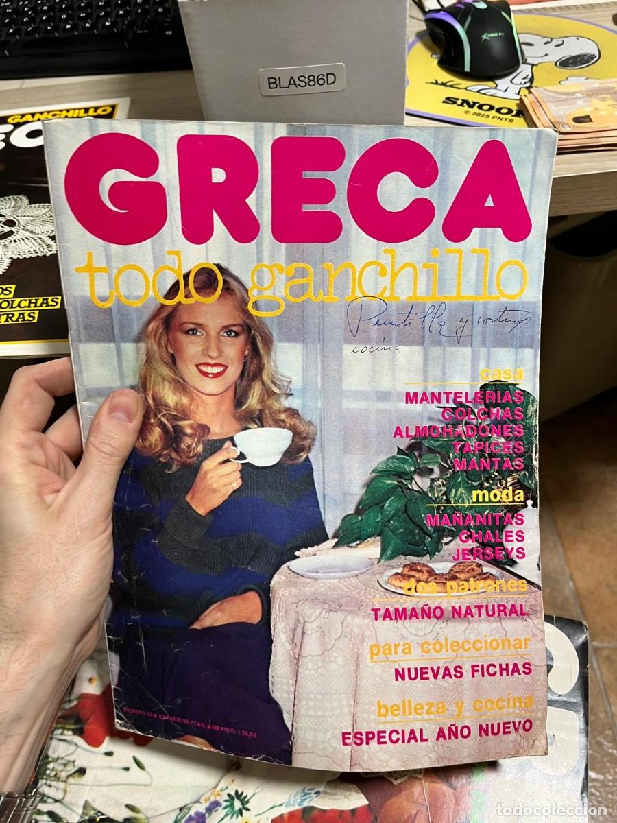 Coleccionismo de Revistas y Peri&oacute;dicos: BLAS86C revista greca todo ganchillo