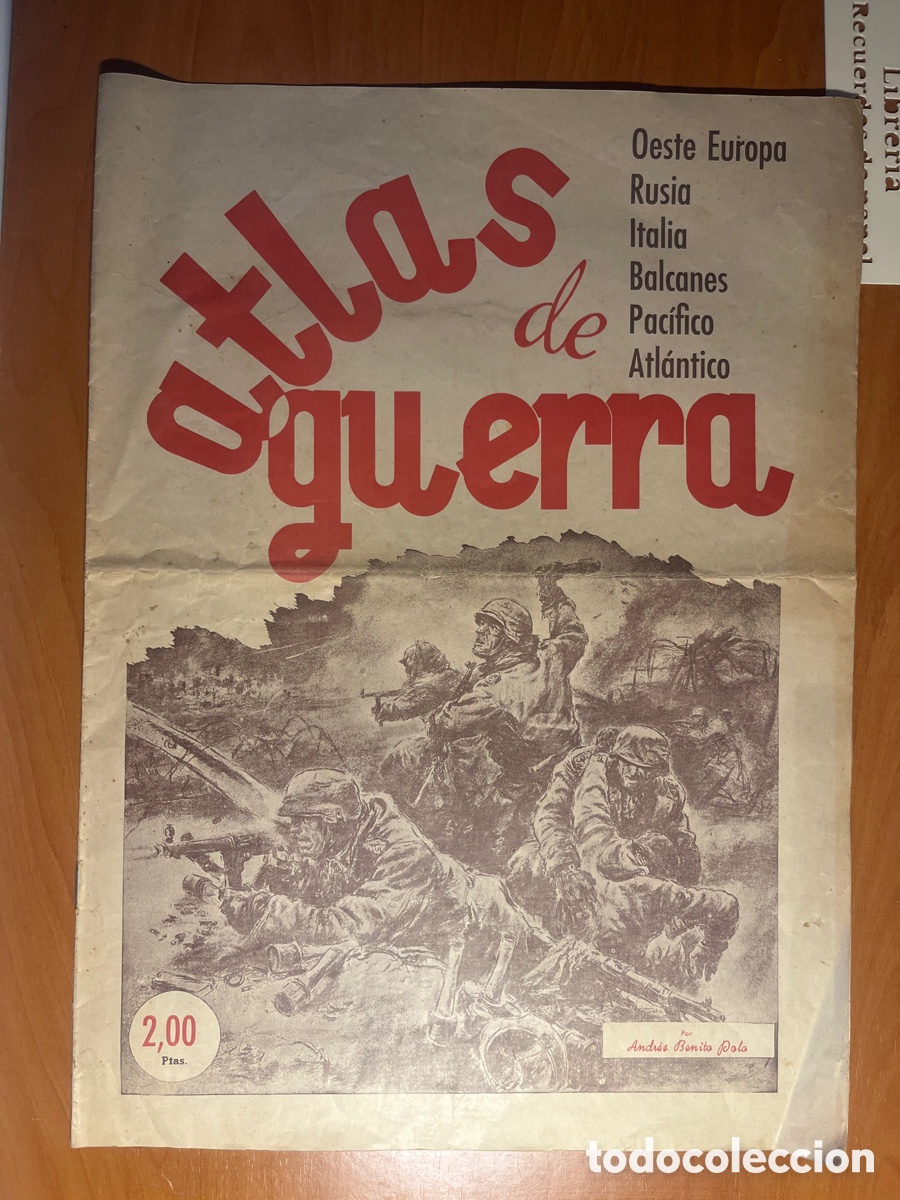 Coleccionismo de Revistas y Peri&oacute;dicos: ATLAS DE GUERRA, 6&ordf; EDICI&Oacute;N, (ANDR&Eacute;S BENITO POLO)