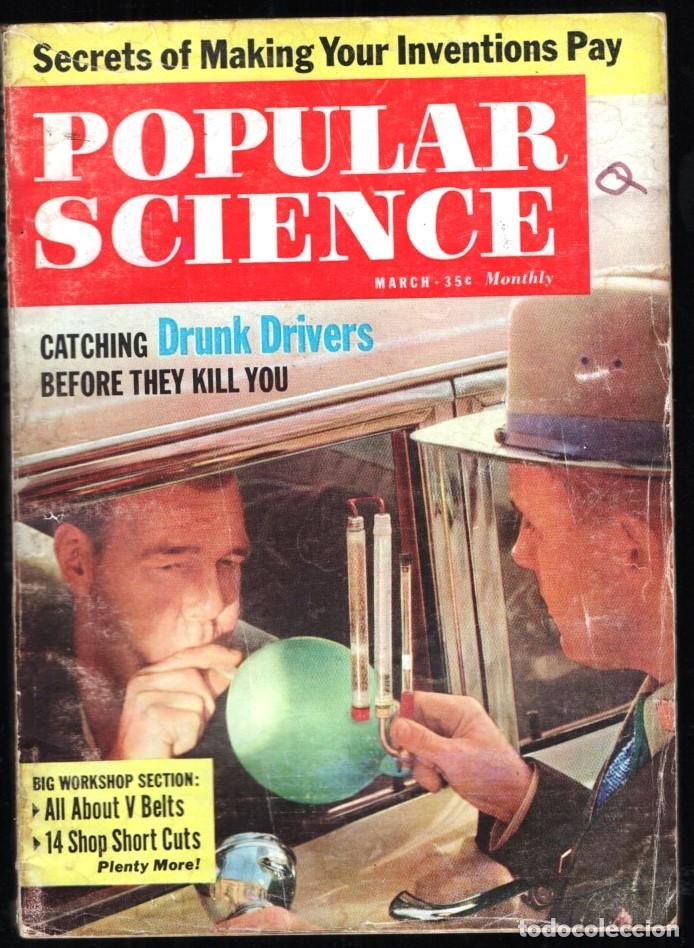 Coleccionismo de Revistas y Peri&oacute;dicos: 1961 MARZO POPULAR SCIENCE TESTING THE NEW LITTLE DODGE, 10.000 MILES IN A LANCER 250 P INGLES