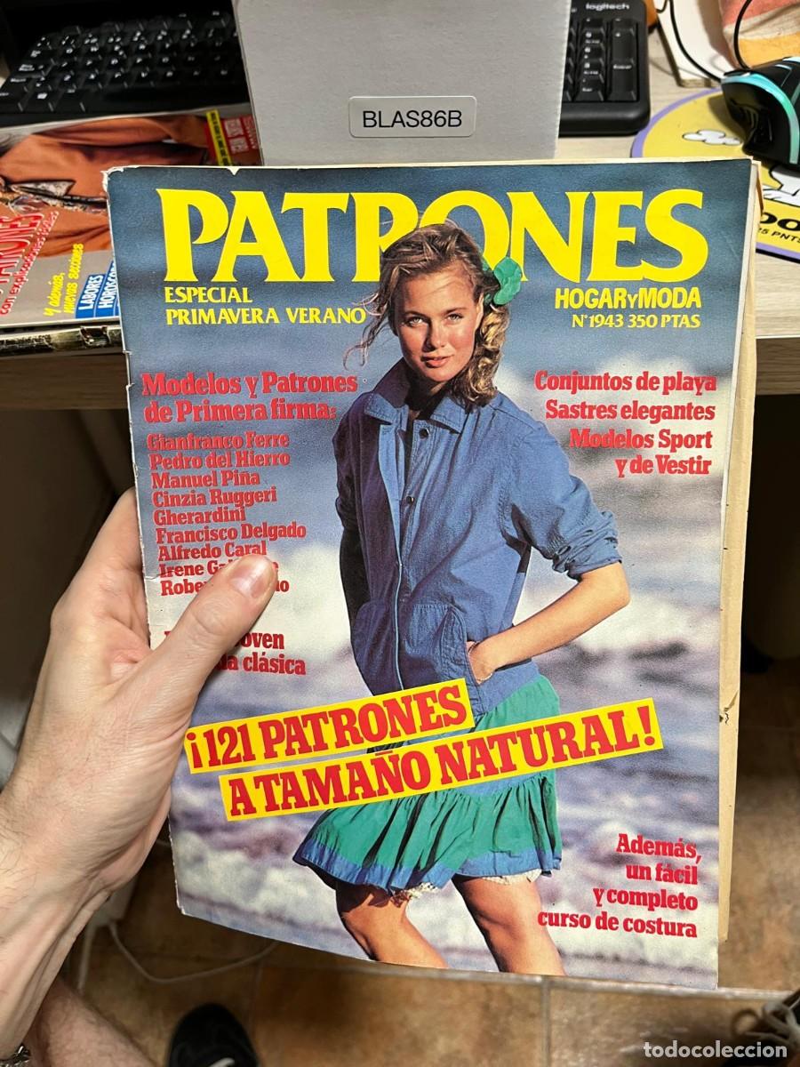 Sammeln von Zeitschriften und Zeitungen: BLAS86B &ndash; Patrones Hogar y Moda n&ordm; 1943. Especial primavera-verano, 121 patrones a tama&ntilde;o natural.