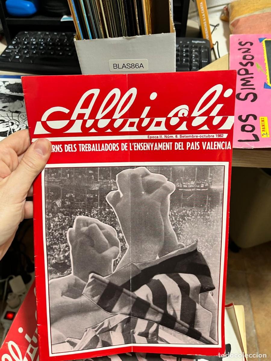 Coleccionismo de Revistas y Peri&oacute;dicos: BLAS86A &ndash; Allioli, &Eacute;poca II n&ordm; 6, septiembre-octubre 1982. all i oli