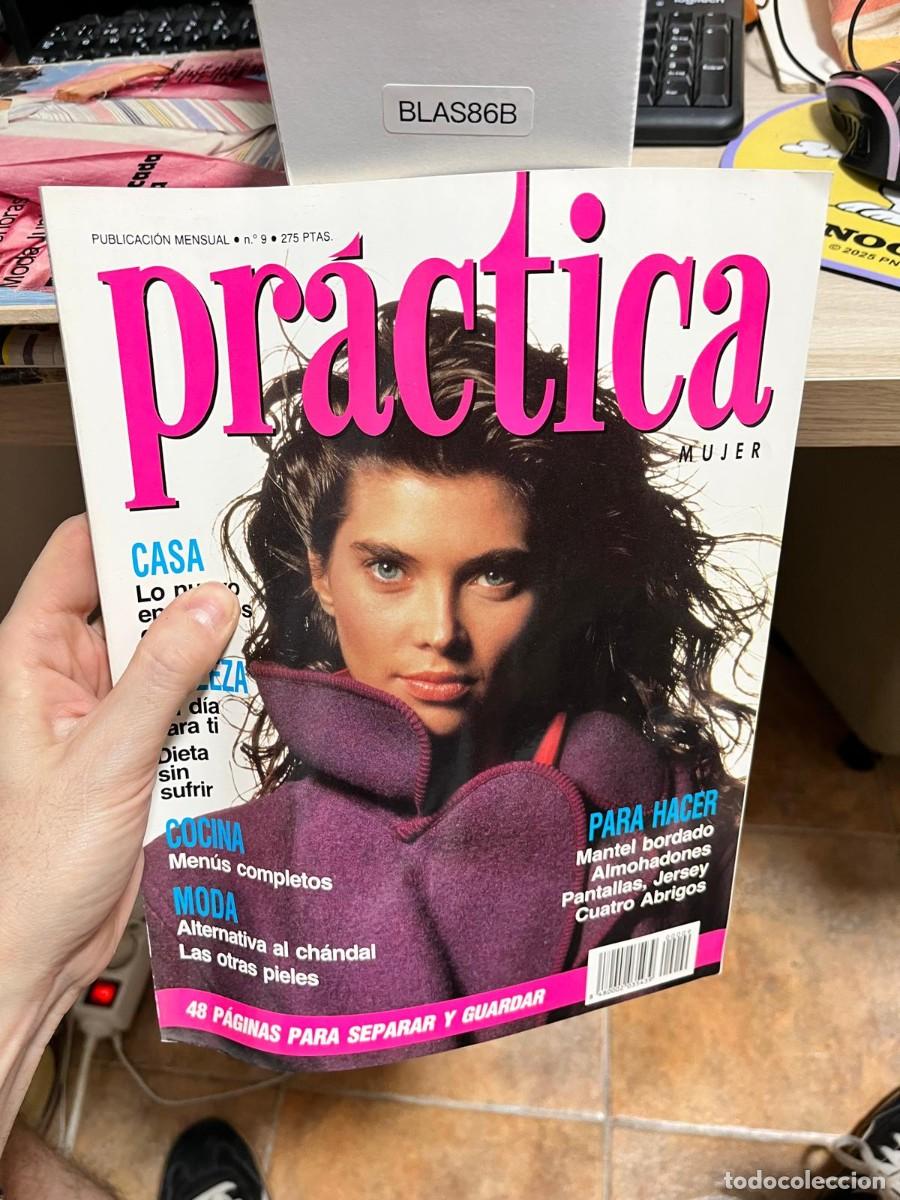 Coleccionismo de Revistas y Peri&oacute;dicos: BLAS86B &ndash; Pr&aacute;ctica Mujer, publicaci&oacute;n mensual, n&uacute;m. 9. Revista femenina y del hogar.