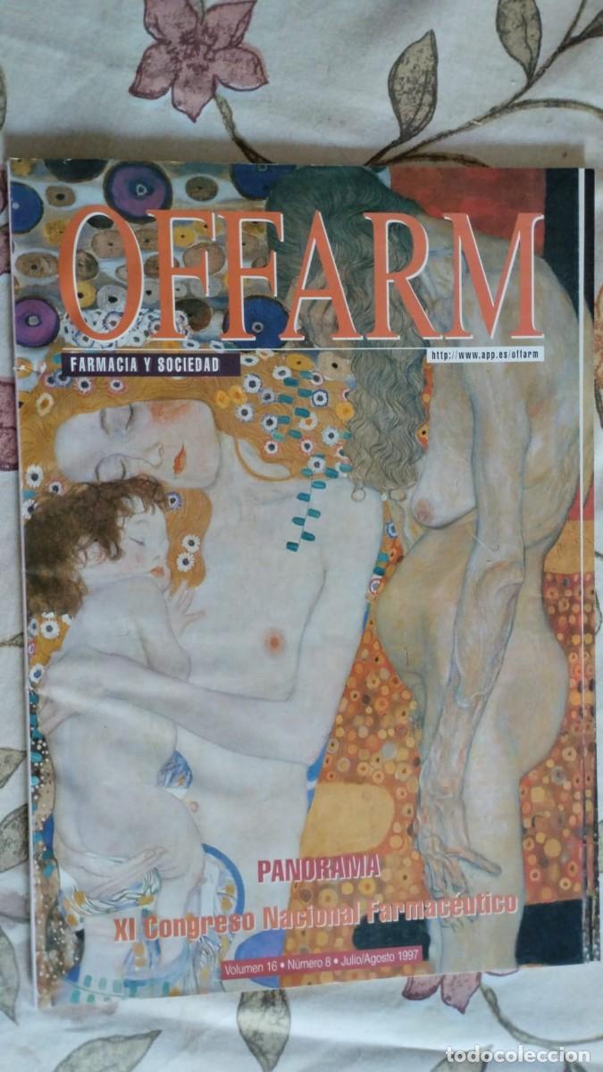 Coleccionismo de Revistas y Peri&oacute;dicos: REVISTA OFFARM - Farmacia y sociedad n&ordm; 8 - julio/agosto 1997